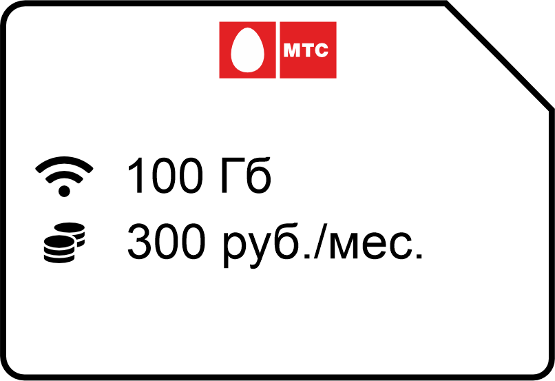 MTS 100Gb - Для устройств